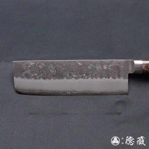 银三 梨皮润饰 菜刀 焦茶色手柄