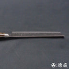 银三 梨皮润饰 菜刀 焦茶色手柄
