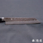 银三 梨皮润饰 切付厨刀 黑色手柄