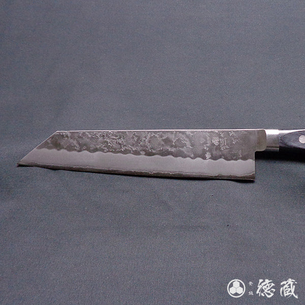银三 梨皮润饰 切付厨刀 黑色手柄