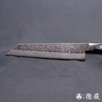 银三 梨皮润饰 切付厨刀 黑色手柄