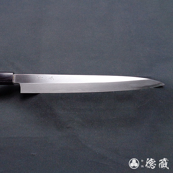blue-2 carbon steel  polished finish   yanagiba-knife  walnut handle