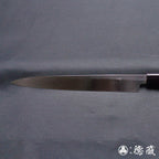 青二 光面加工 柳刃厨刀 胡桃木手柄