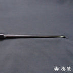 青二 光面加工 柳刃厨刀 胡桃木手柄