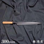 Carbon High-grade White Steel Yanagiba Knife Japanese Yew Octagonal Handle