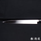 上白钢 柳刃刀 红豆杉八角手柄