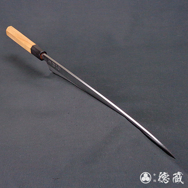 上白钢 柳刃刀 红豆杉八角手柄