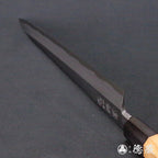 上白钢 柳刃刀 红豆杉八角手柄