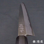 上白钢 柳刃刀 红豆杉八角手柄