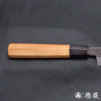 上白钢 柳刃刀 红豆杉八角手柄
