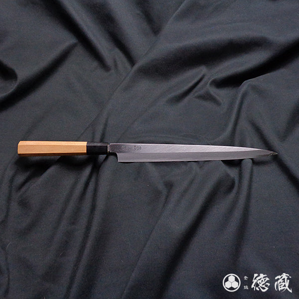 上白钢 河豚刀 红豆杉八角手柄