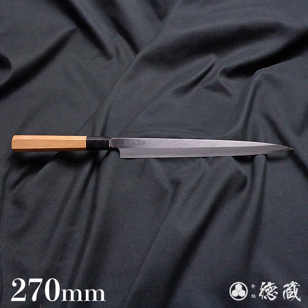 上白钢 河豚刀 红豆杉八角手柄