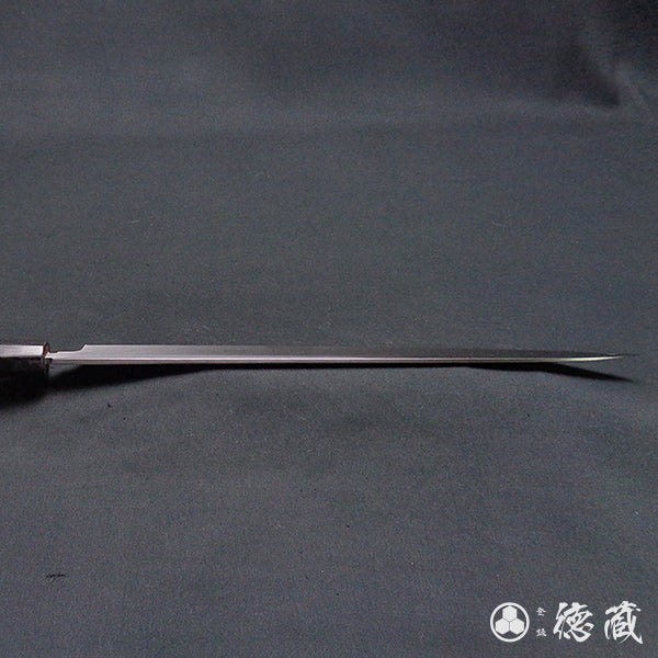 上白钢 河豚刀 红豆杉八角手柄