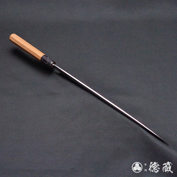上白钢 河豚刀 红豆杉八角手柄