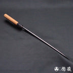 上白钢 河豚刀 红豆杉八角手柄