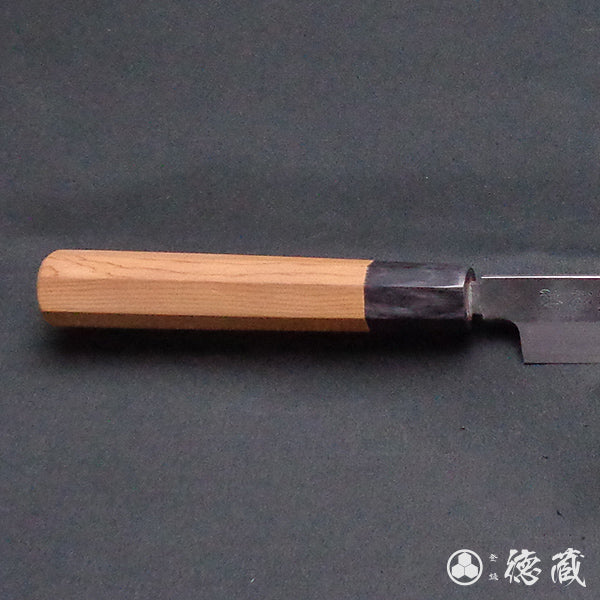 上白钢 河豚刀 红豆杉八角手柄