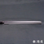 上白钢 章鱼刀　红豆杉八角手柄