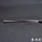 上白钢 章鱼刀　红豆杉八角手柄