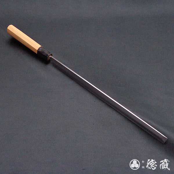 上白钢 章鱼刀　红豆杉八角手柄