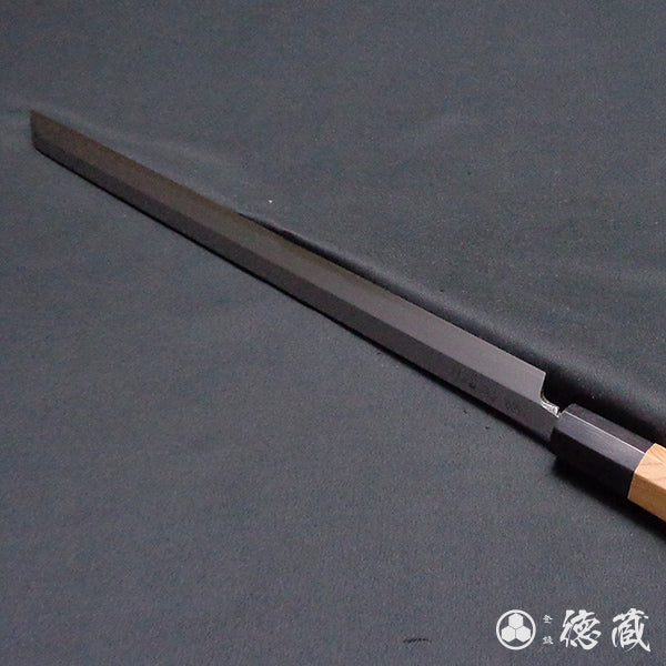 上白钢 章鱼刀　红豆杉八角手柄