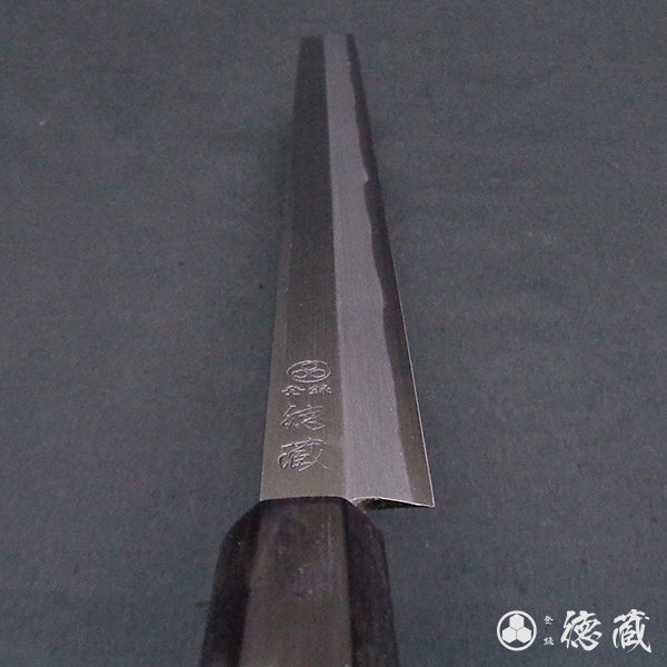 上白钢 章鱼刀　红豆杉八角手柄