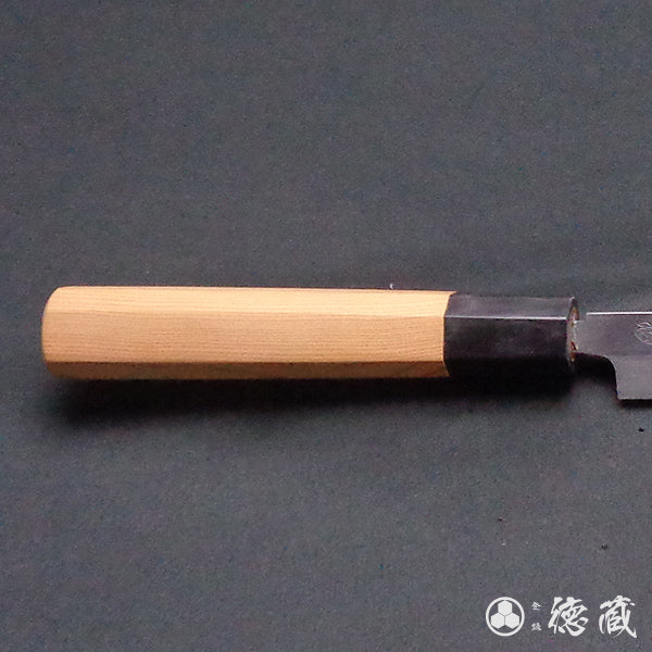 上白钢 章鱼刀　红豆杉八角手柄