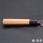 上白钢 章鱼刀　红豆杉八角手柄