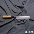 上白钢 薄刃刀  红豆杉八角手柄
