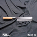 Carbon High-grade White Steel Usuba Knife (Single-edged Blade) Japanese Yew Octagonal Handle