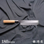 Carbon High-grade White Steel Usuba Knife (Single-edged Blade) Japanese Yew Octagonal Handle