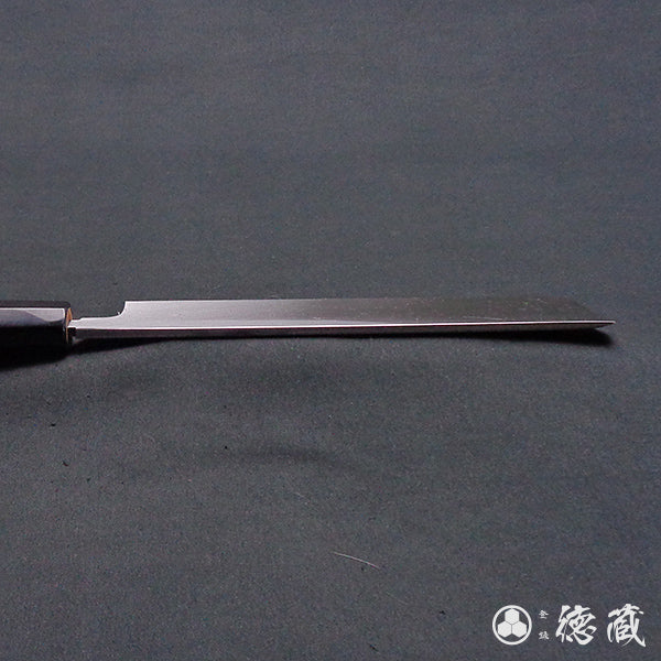 上白钢 薄刃刀  红豆杉八角手柄