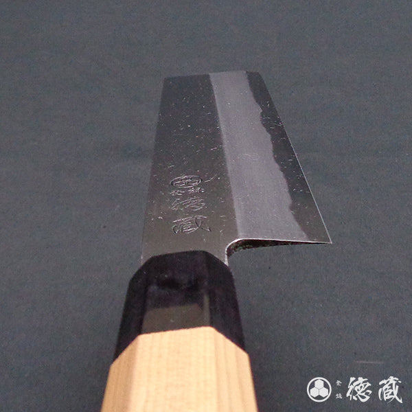 上白钢 薄刃刀  红豆杉八角手柄