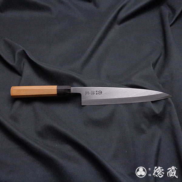 上白钢 身卸切鱼刀 红豆杉八角手柄