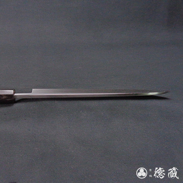 上白钢 身卸切鱼刀 红豆杉八角手柄