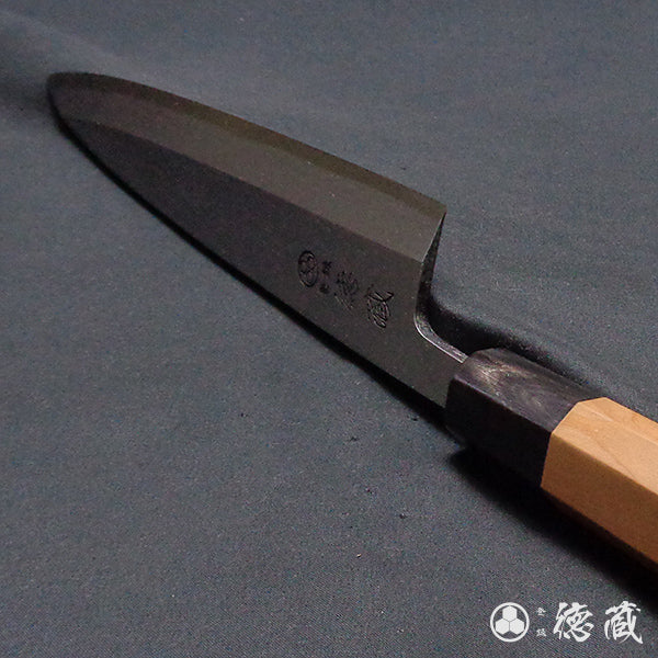 上白钢 身卸切鱼刀 红豆杉八角手柄
