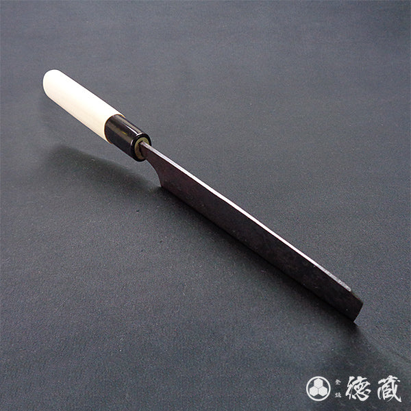 Aoni 黑色饰面 Nakiri 刀平柄