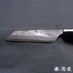 青一 黑面锻造加工 身卸出刃刀 胡桃木手柄