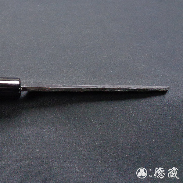 青一 黑面锻造加工 身卸出刃刀 胡桃木手柄