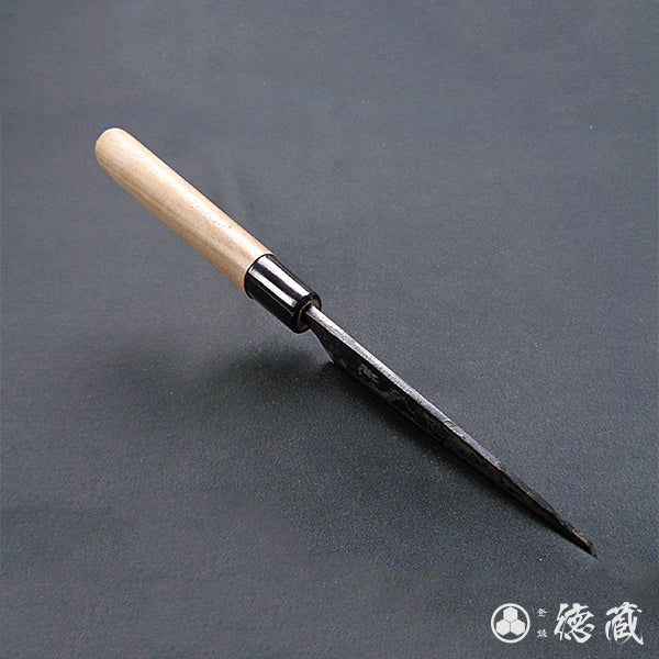 青一 黑面锻造加工 身卸出刃刀 胡桃木手柄