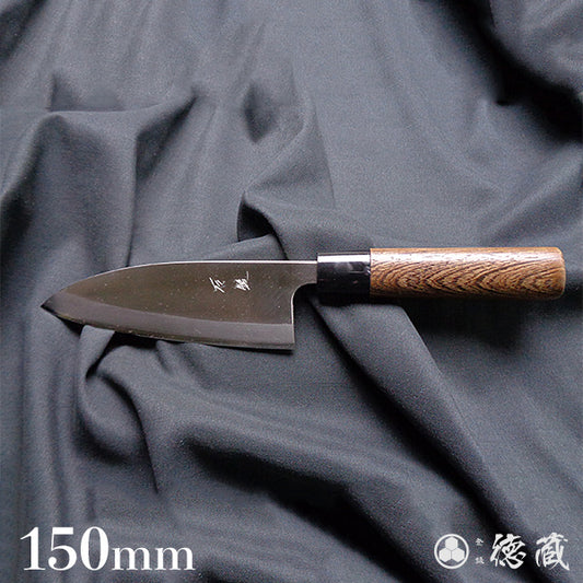 AUS8 左 厚出刃包丁 ウエンジ柄