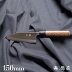 A8 左利手 厚出刃厨刀 崖豆木手柄