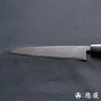 青二 大马士革 光面加工 小柳厨刀 胡桃木手柄
