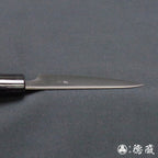 银三 光面加工 万能小刀 胡桃木手柄