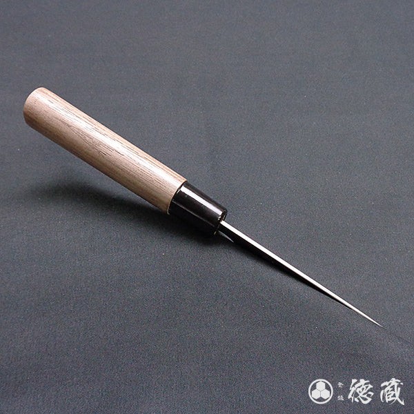 银三 光面加工 万能小刀 胡桃木手柄
