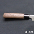 银三 光面加工 万能小刀 胡桃木手柄
