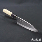 白二　切鱼刀 朴八角手柄