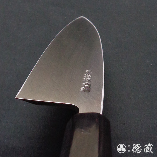 白二　切鱼刀 朴八角手柄