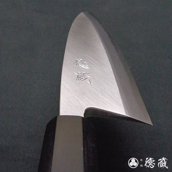 白二　切鱼刀 朴八角手柄