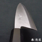 白二　切鱼刀 朴八角手柄