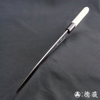 白二 左利手柳刃厨刀 朴八角手柄